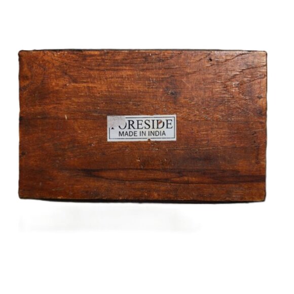 Decorative Foreside Hand Crafted Wooden Box with Metal Close Fastener - Picture 5 of 6